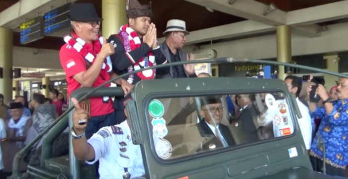 Aksi pemkot sumbar beri hadiah Randa Rian Desta peraih Medali emas sea games