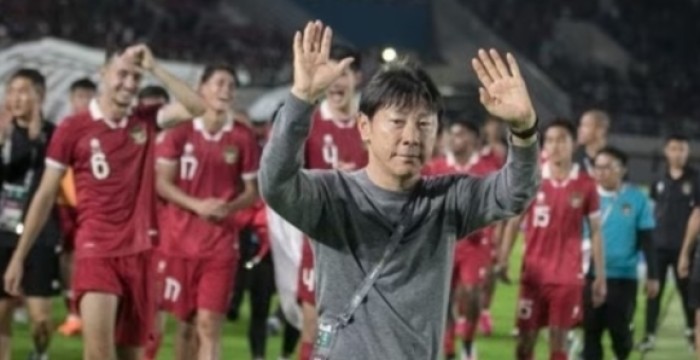 Shin Tae Yong membawa Timnas Indonesia U-23 ke Piala Asia U-23 2024. 