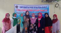 Dosen Prodi Pendidikan Biologi UPGRISBA melakukan Pengabdian Pelatihan Pembuatan Bahan Ajar Elektronik di SMP N 30 Padang 