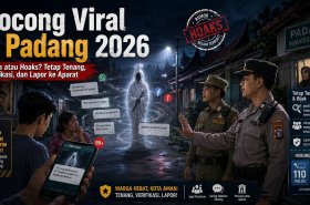 Pocong Viral Padang 2026: Antara Teror Nyata, Hoaks, dan Kepanikan Kolektif di Media Sosial