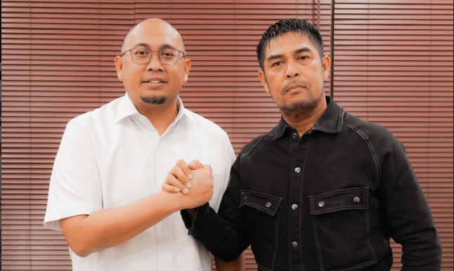 Andre Rosiade bersama Nil Maizar