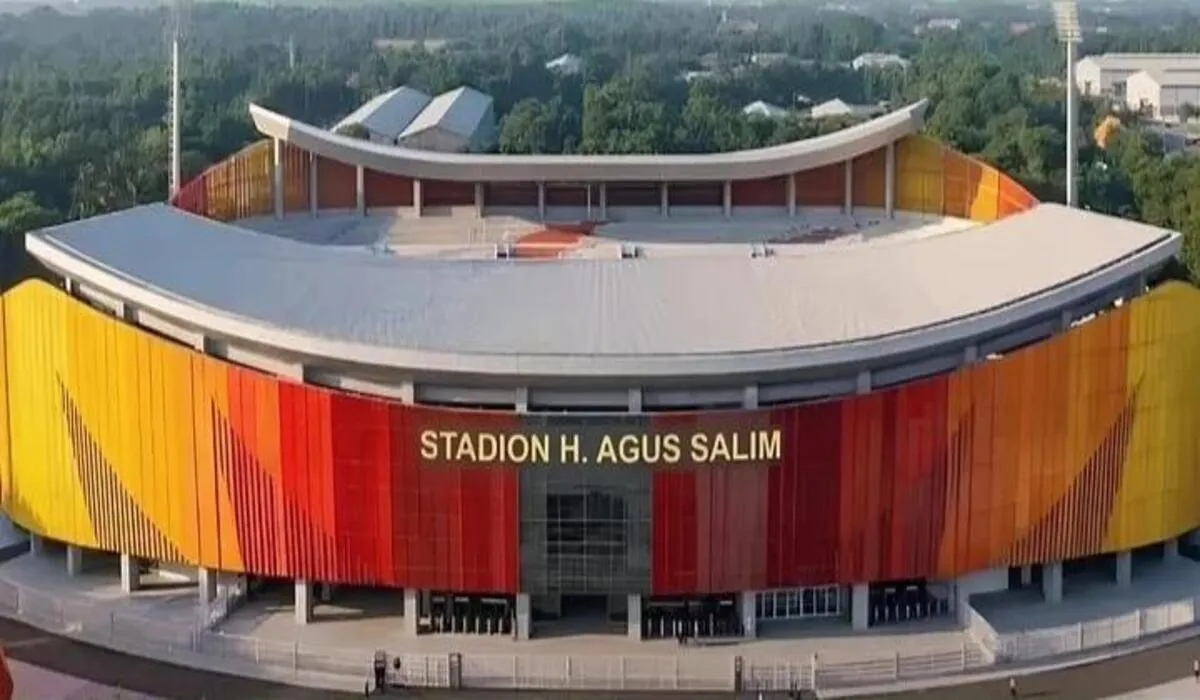Design rekonstruksi Stadion GOR H. Agus Salim (instagram/stadionlovers)