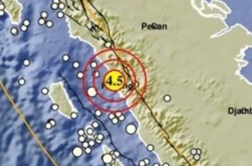 Gempa Magnitudo 4,5 Guncang Padangpariaman, BMKG: Akibat Aktivitas Zona Subduksi
