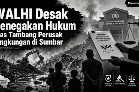 WALHI Desak Penegakan Hukum atas Tambang Perusak Lingkungan di Sumatera Barat