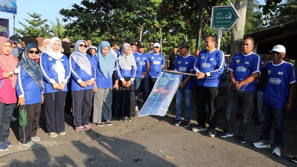 Wali Kota Pariaman Lepas Jalan Santai HANI 2026, Kelurahan Pasir Didorong Jadi Kawasan Bebas Narkoba