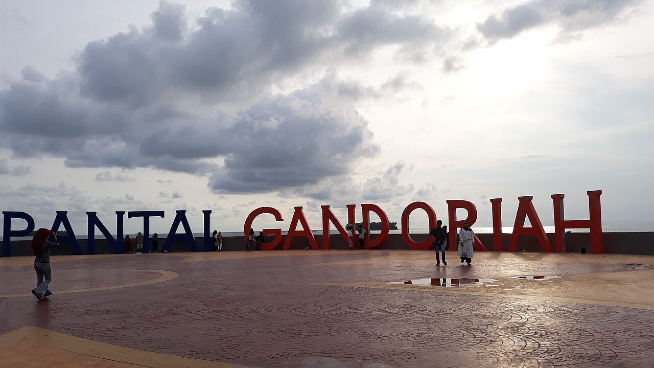 Pantai Gandoriah di Kota Pariaman, lokasi Ekraf Fest Bandagala 2026