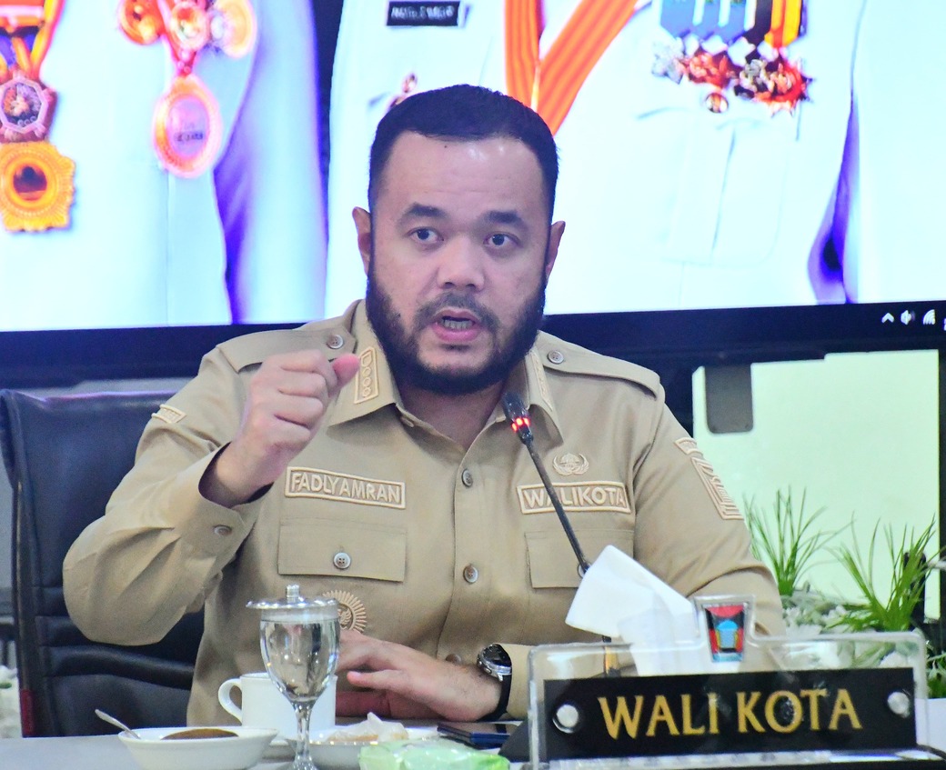 Rapat strategis Pemko Padang dan BWS Sumatera V membahas rehab-rekon pascabanjir di Padang