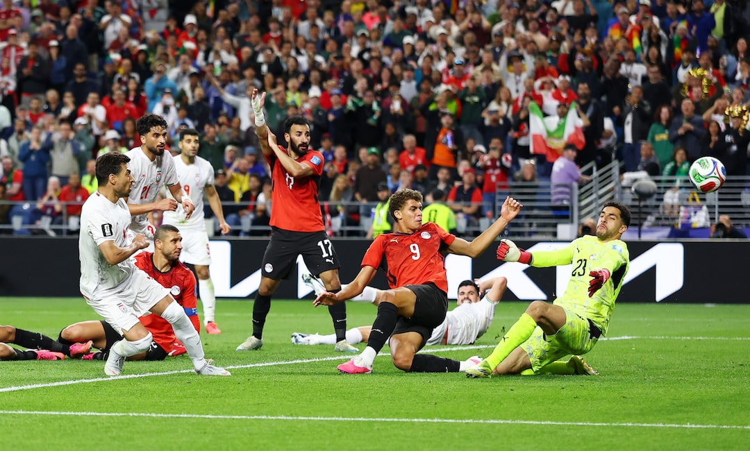Laga Mesir vs Iran pada Piala Dunia 2026 di Seattle Stadium.