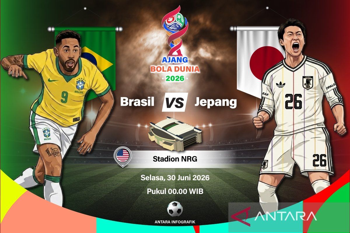 Brasil vs Jepang Babak 32 Besar Piala Dunia 2026