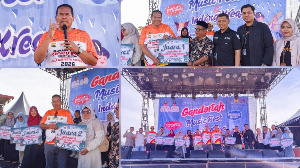 Pemko Pariaman Tutup Lomba Mural dan GSI 2026, Dorong Kreativitas Pelajar