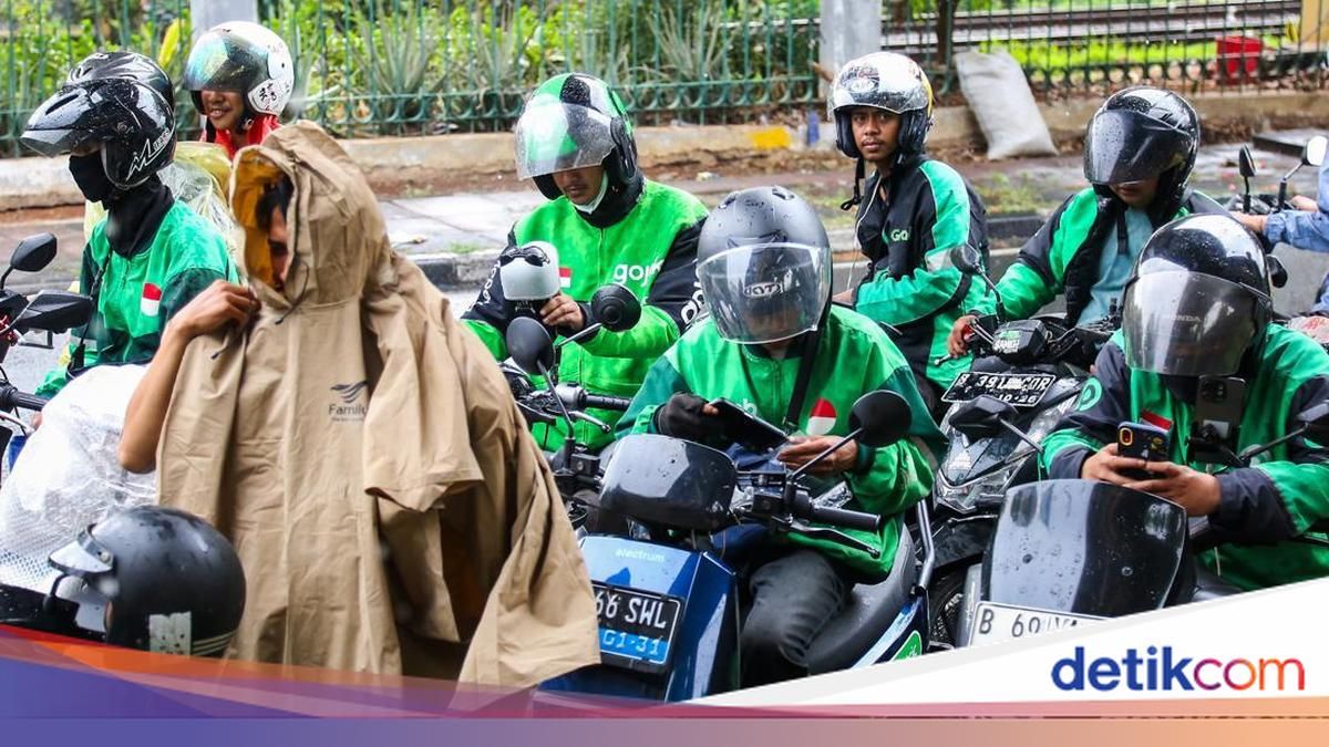 Ilustrasi driver ojol (Foto: detikOto)