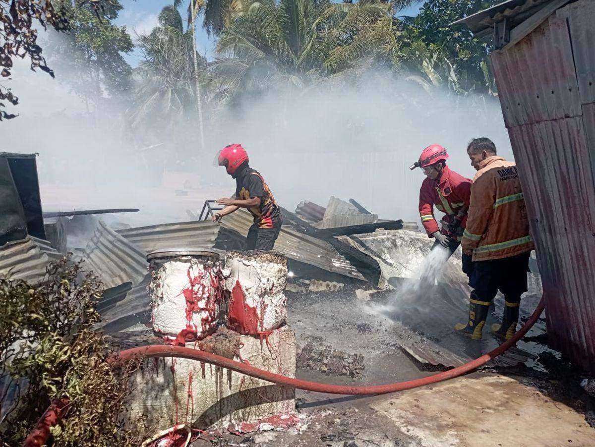 Kebakaran Ponpes Bustanul Yaqin di Lubuk Alung Hanguskan 6 Ruangan, Kerugian Rp600 Juta