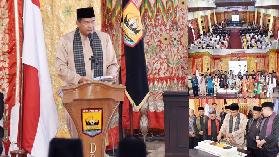 HUT ke-24 Kota Pariaman, Yota Balad Paparkan Pertumbuhan Ekonomi dan Penurunan Kemiskinan
