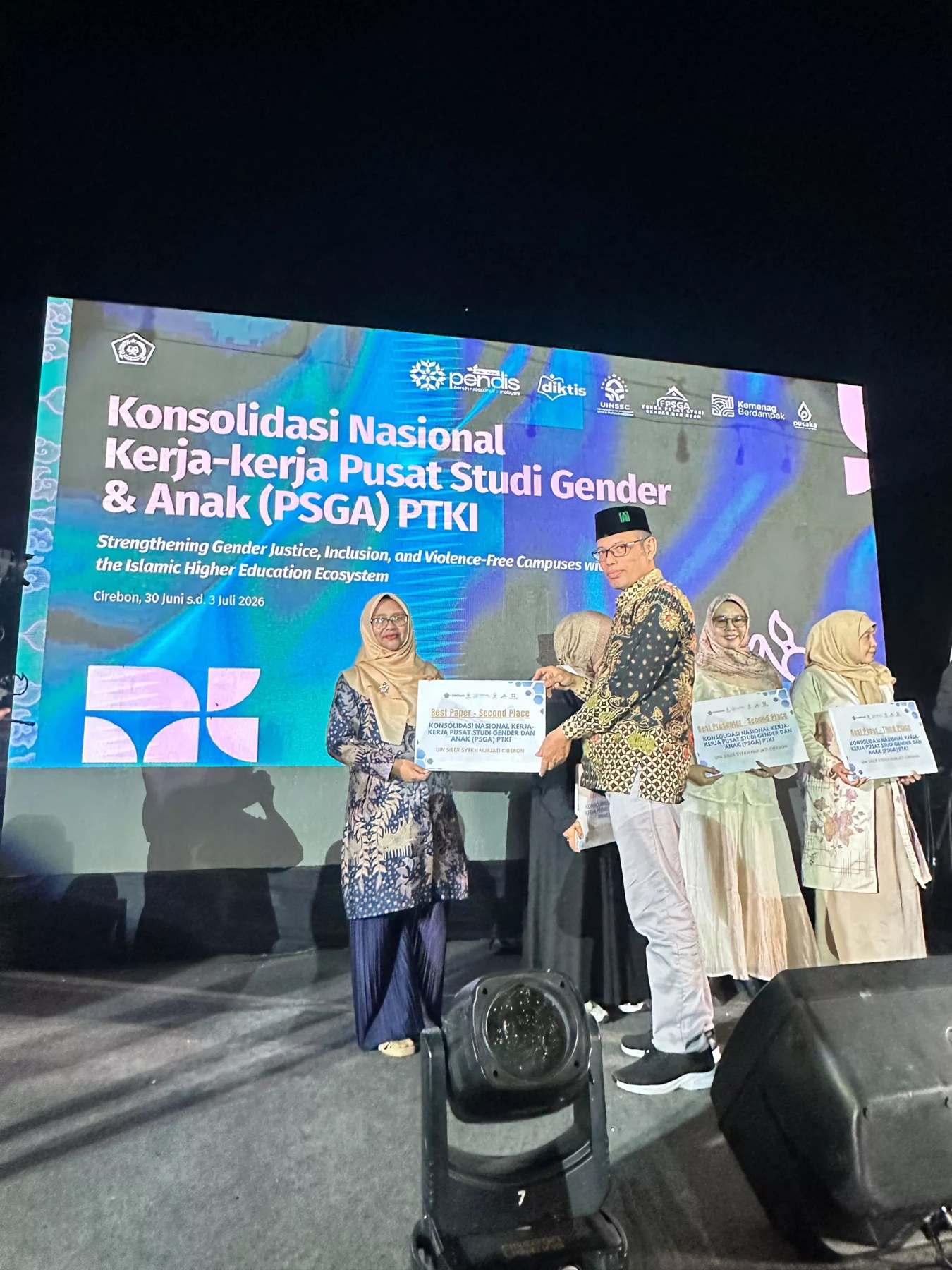 UIN Bukittinggi Raih Tiga Penghargaan Nasional PSGA PTKI 2026