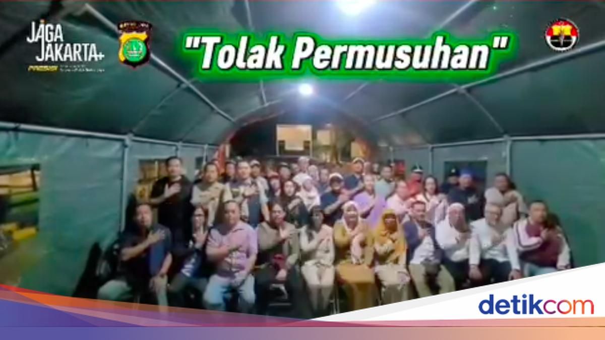 Usai Bentrokan Matraman, Warga Menteng Deklarasikan Tolak Permusuhan